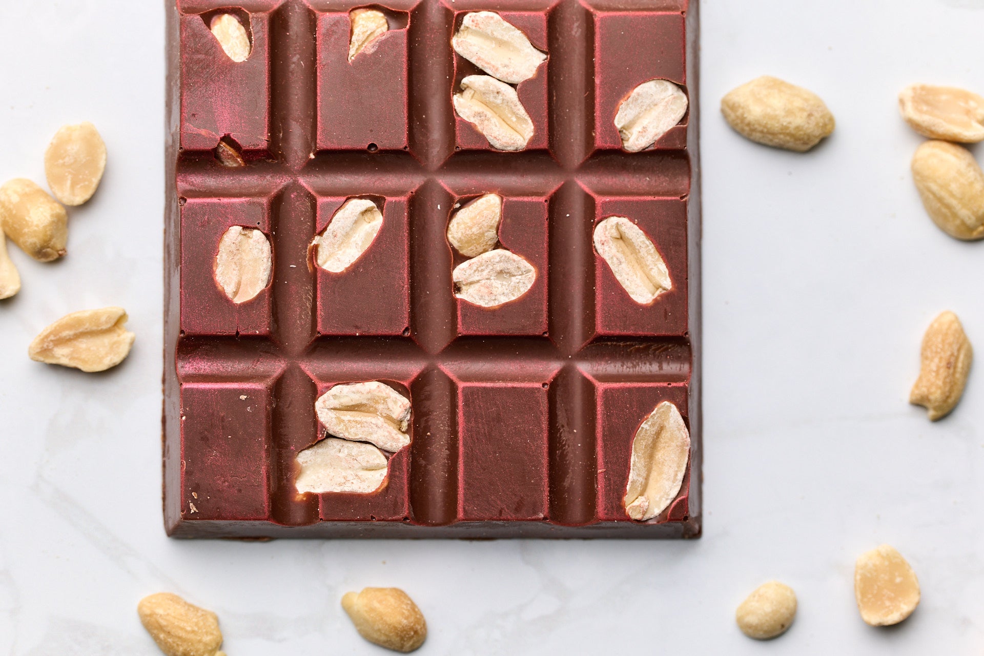 Bars | Peanut |  French Milk Chocolate | 42% cacao | 90g